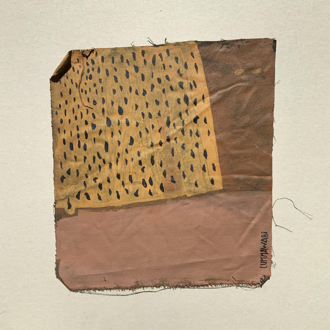 Minimal Abstract Art Pintura inspirada en la Estética Wabi Sabi 